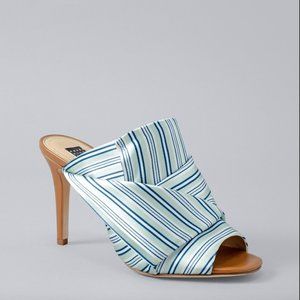 SOLD | White House Black Market Mules & Matching Clutch